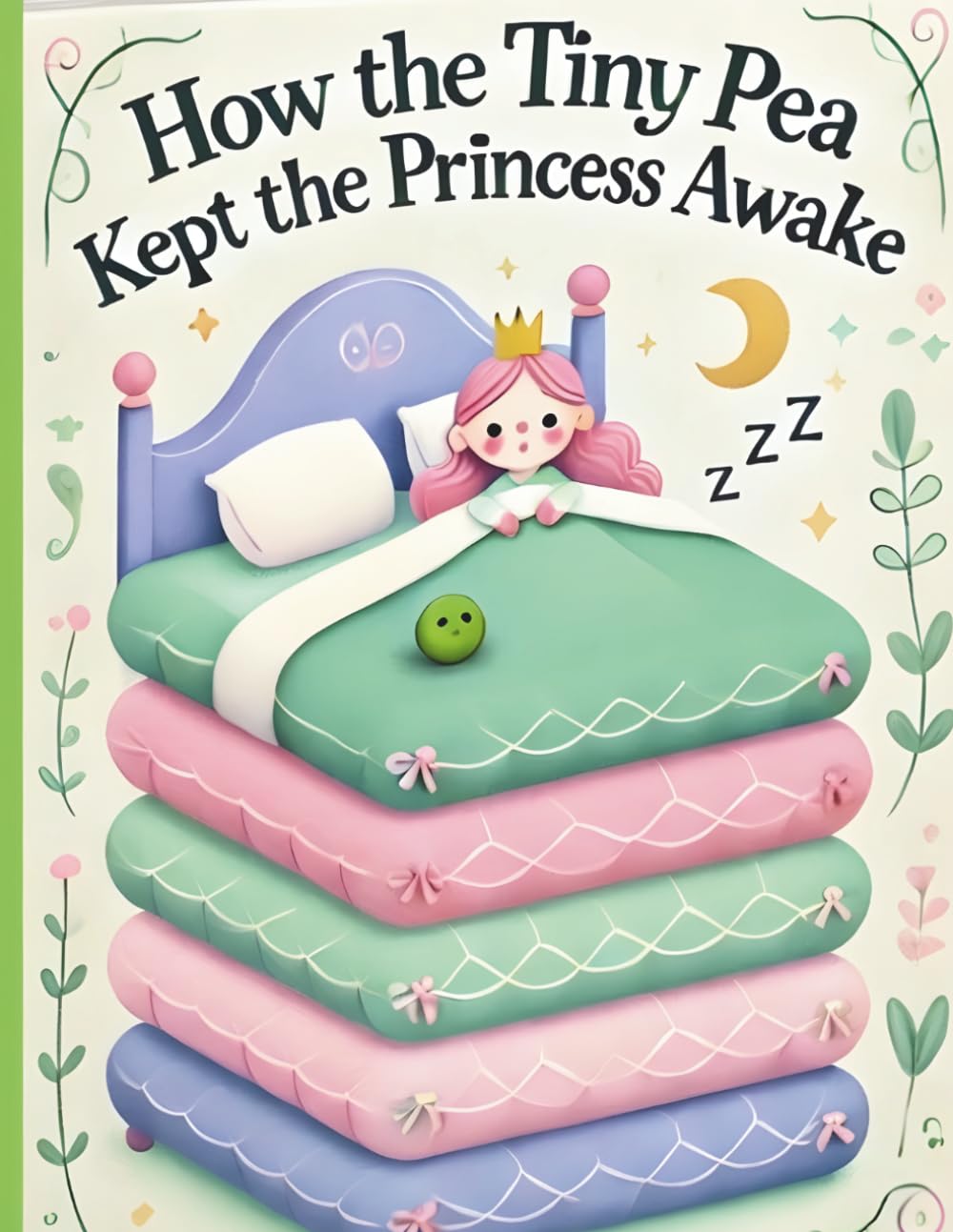 How the Tiny Pea Kept the Princess Awake: Illustrated picture storybook for children of Age (3 to 6)