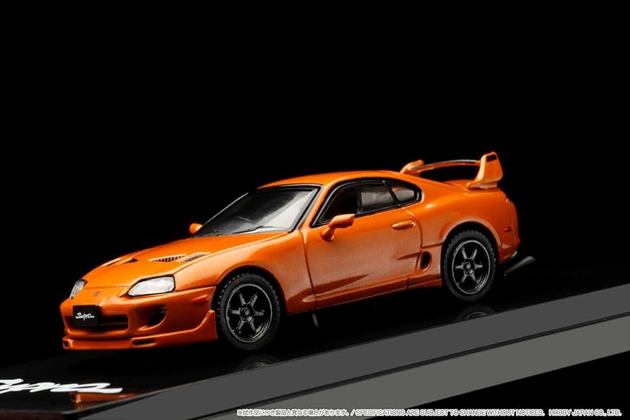 Amazon | HJ64 1/64 トヨタ スープラ (A80) JDM STYLE オレンジ