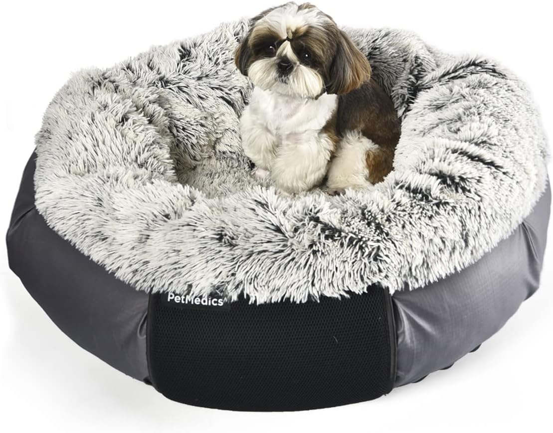 PetMedics Orthopedic Washable Dog Bed with Cooling & Warming Memory Foam Pillow