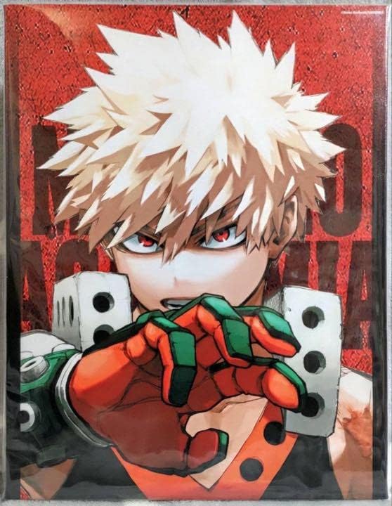 僕のヒーローアカデミア』フルカラーBIGアートボード 爆豪勝己 緑谷出久