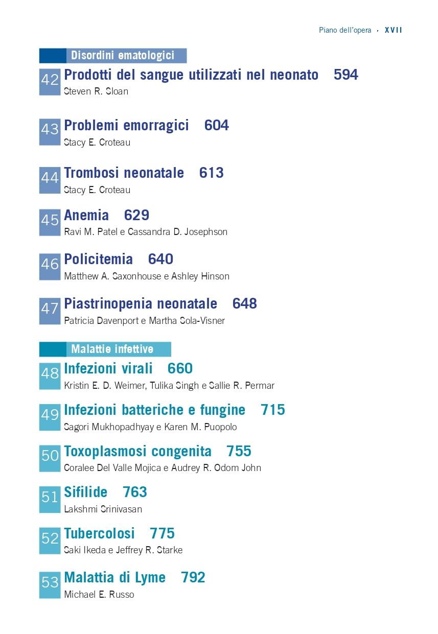 Cloherty e Stark’s. Manuale di neonatologia