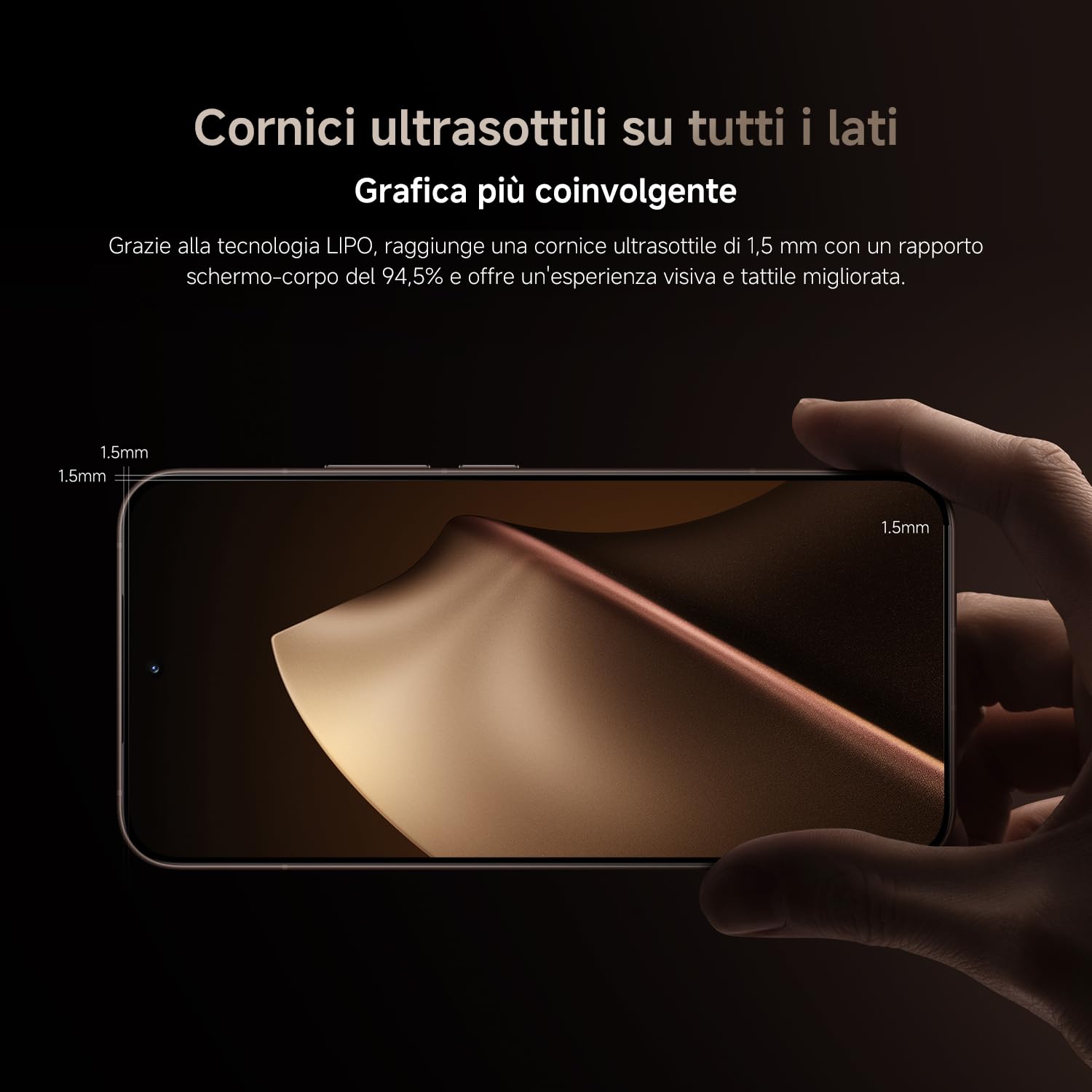 XIAOMI 15T Pro, Smartphone 12+256GB, Marrone Moka, MediaTek Dimensity 9400+ | Display Eye-care da 6,83" 144Hz, Teleobiettivo Leica 5x Pro da 50MP, 5500mAh, Garanzia 2 Anni