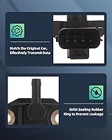 Vista 3 de SCITOO 3F2Z9F792CA Manifold Absolute Pressure Sensor 2PCS Fit for 2007-2011 for Ford Crown Victoria 2005-2008 for Ford E-150