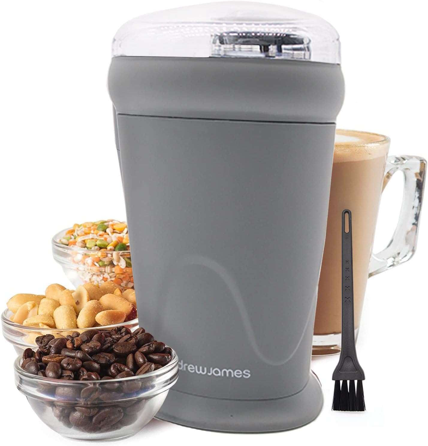Andrew James Electric Coffee Grinder, Seed, Bean, Nuts, Fine Spice