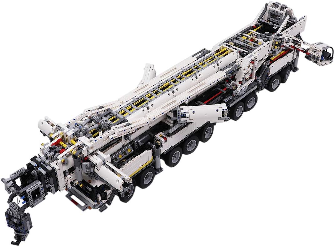 Construction Blocks Game 7692pcs Liebherr Crane Construction Blocks Building Model Kits for Teenager Adults