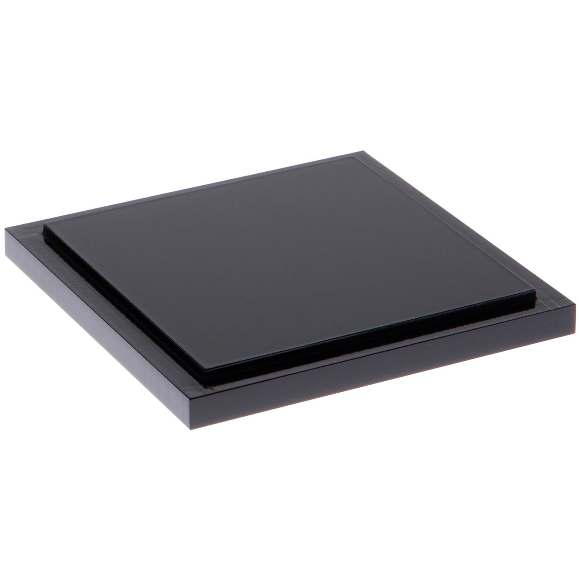 Plymor Black Acrylic Square Display Base, 4.625