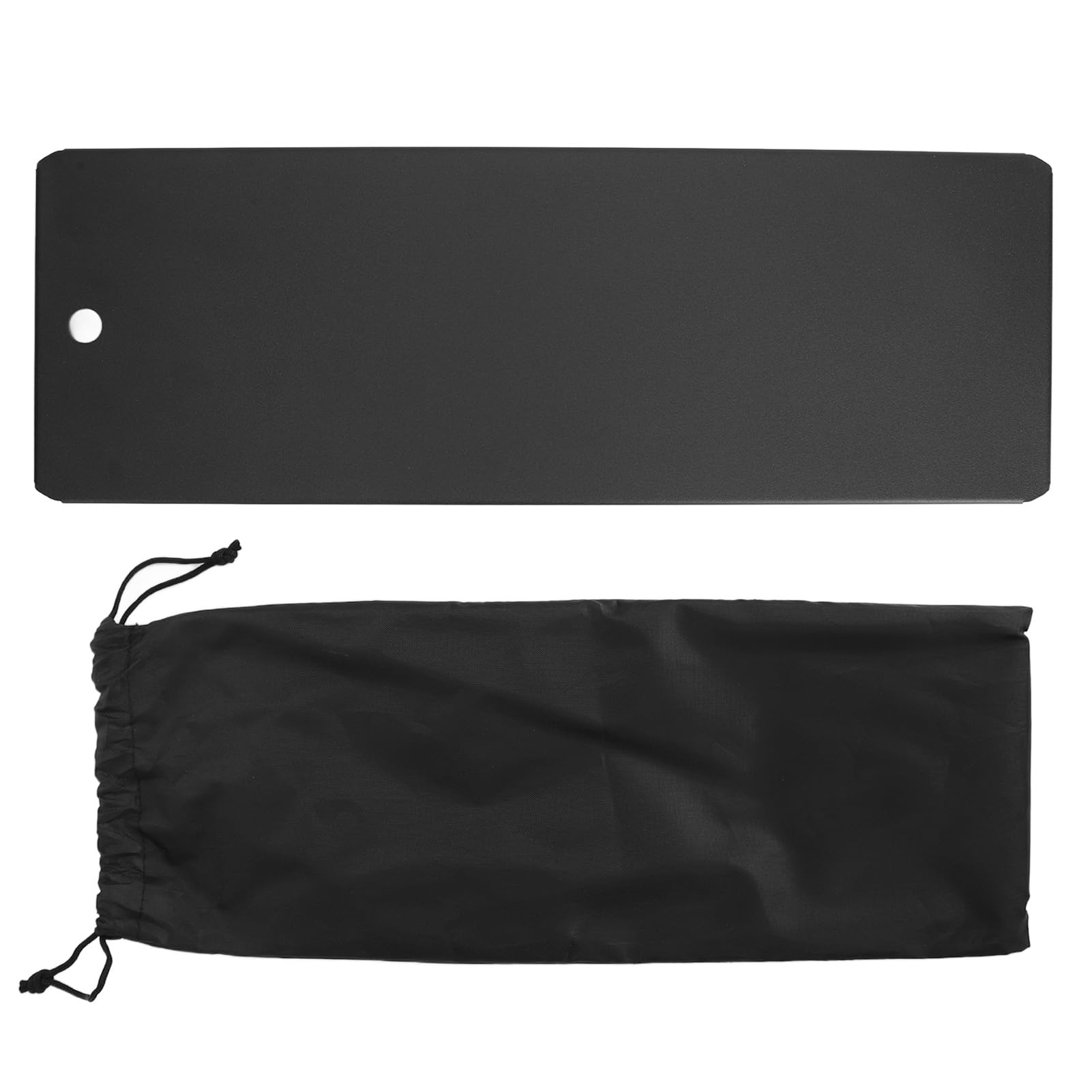Table portable en fer durable et son sac de rangement pliable