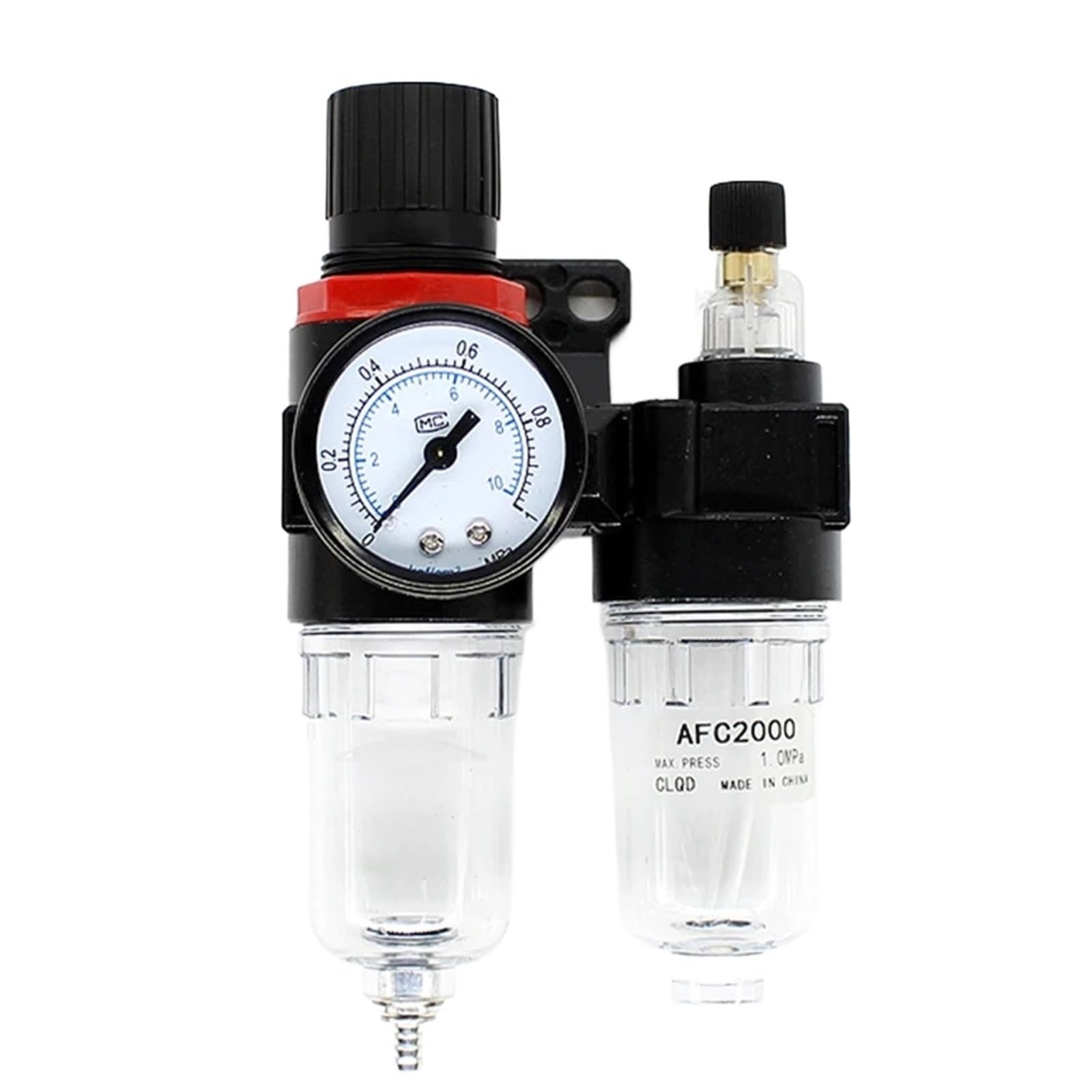 Séparateur huile-eau AFC2000 anti-humidité pour régulateur de pression G1/4