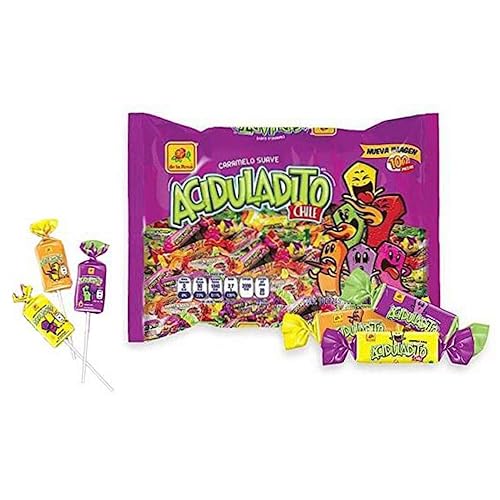 De La Rosa - Caramelos Suaves Acidulados Con Chile - Caramelos mexicanos 100 unidades, 17.64oz (10)