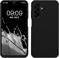 Vista 34 de kwmobile Funda compatible con Samsung Galaxy A52 / A52 5G / A52s 5G - Funda de Teléfono de Silicona TPU con Acabado Suave - Arrecife Azul