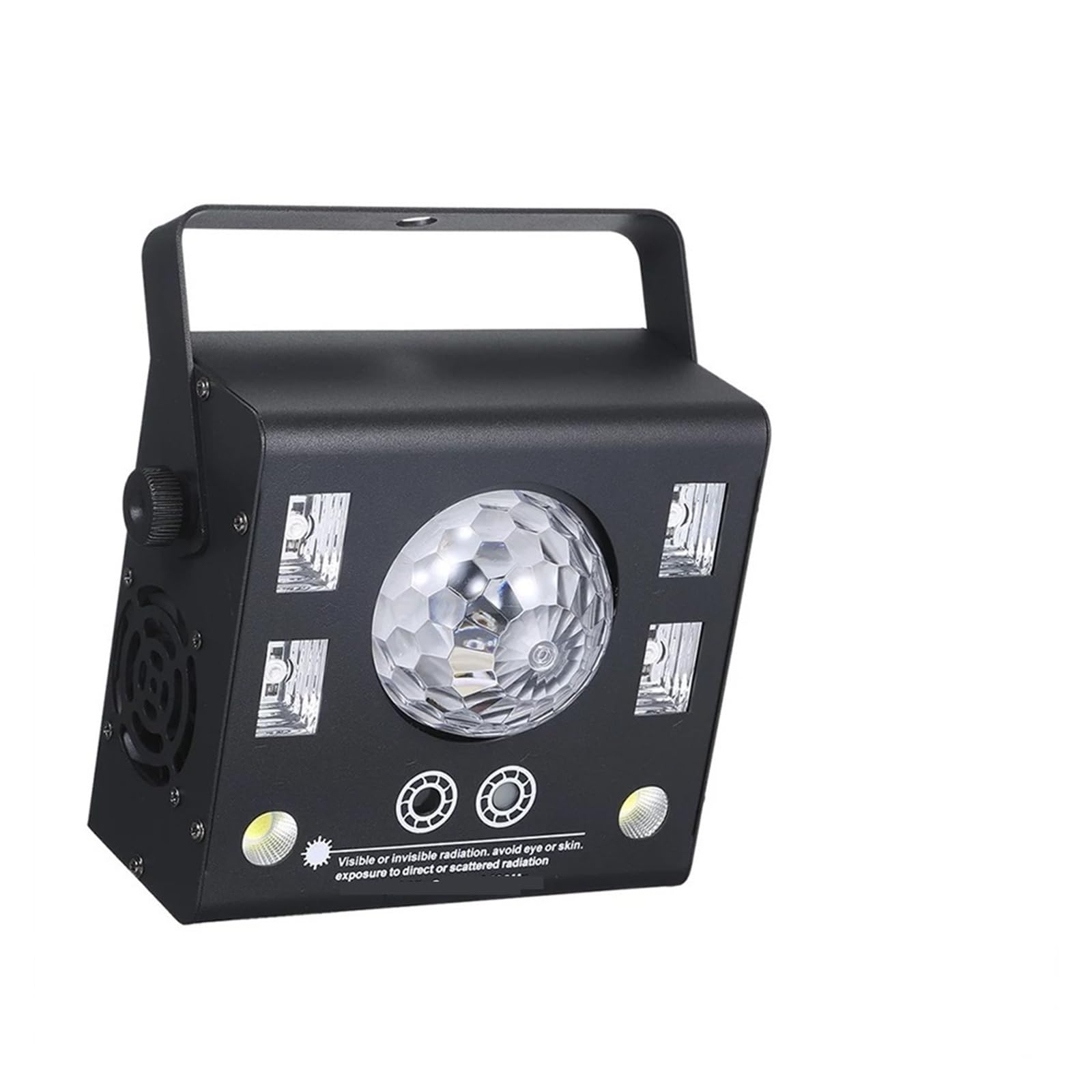 Oświetlenie na imprezę 50W 4w1 kontroler stroboskop magiczna kula UV czarny efekt oświetlenia scenicznego dla DJ Disco Holiday Wedding Bar KTV Na imprezy i do klubów
