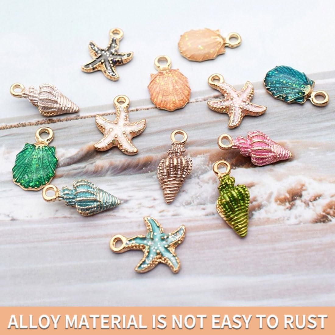 Lot De 30 Pendentifs Assortis En émail Plaqué Or Pour La Fabrication De Bijoux, Colliers, Bracelets, Boucles D'oreilles, Accessoires De Bijoux (M156