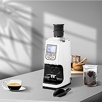 Vista 5 de Tolva de dosis única compatible con Eureka Atom Espresso Molinillo de aluminio de dosis única Tolva y tapa con soplador de aire de fuelle de silicona