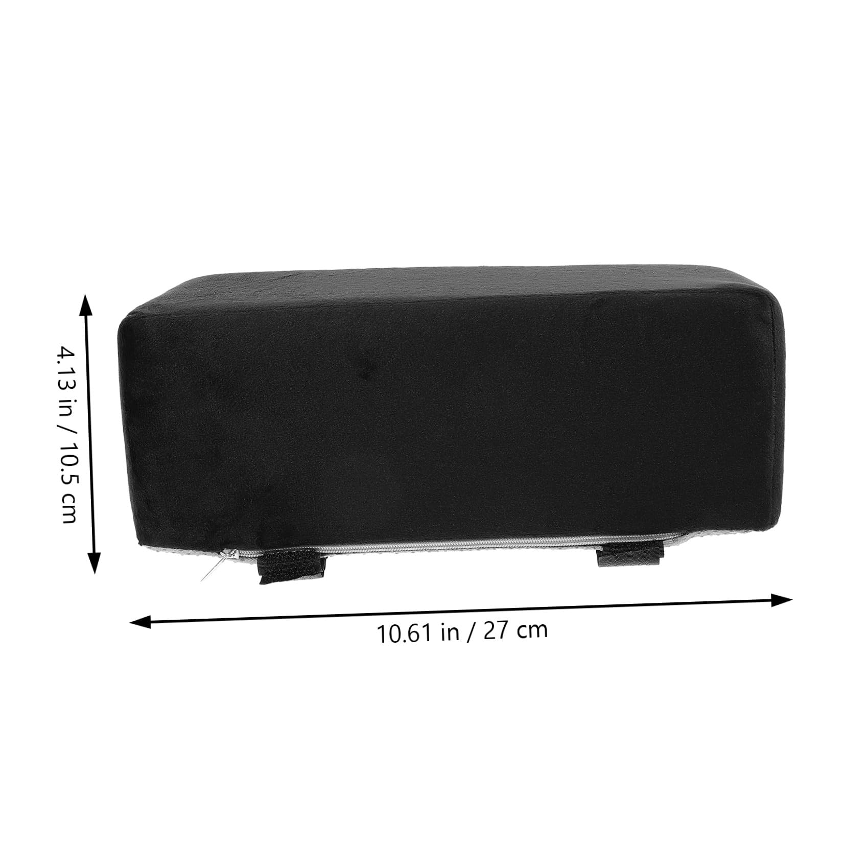 Accoudoir Coussin Chaise Ergonomique Peluche PP Coton Noir