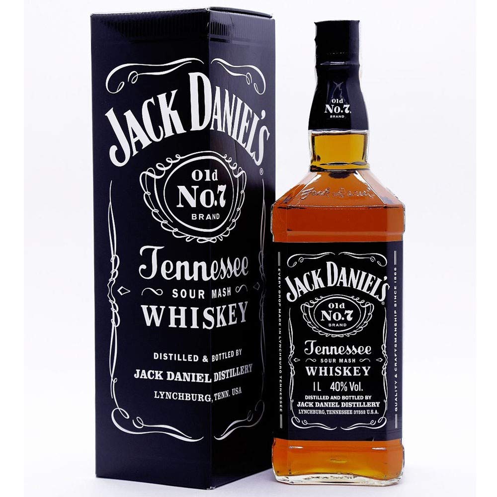 Whisky Jack DanielS Old Nº 7 Tennessee 1 Lt | Amazon.com.br