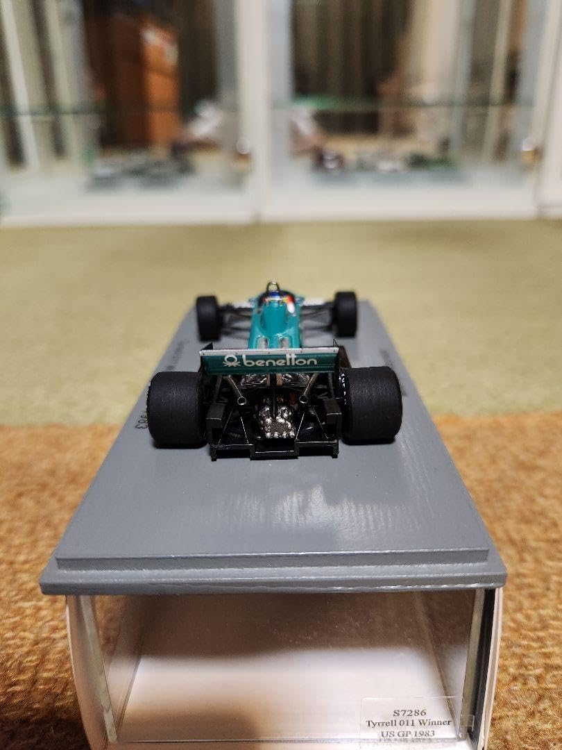 希少 美品 Spark 1/43 Tyrrell 011 US GP 1983 スパーク 1/43 ティレル 011 U.S.GP 1983 Winner M.アルボレート S7286