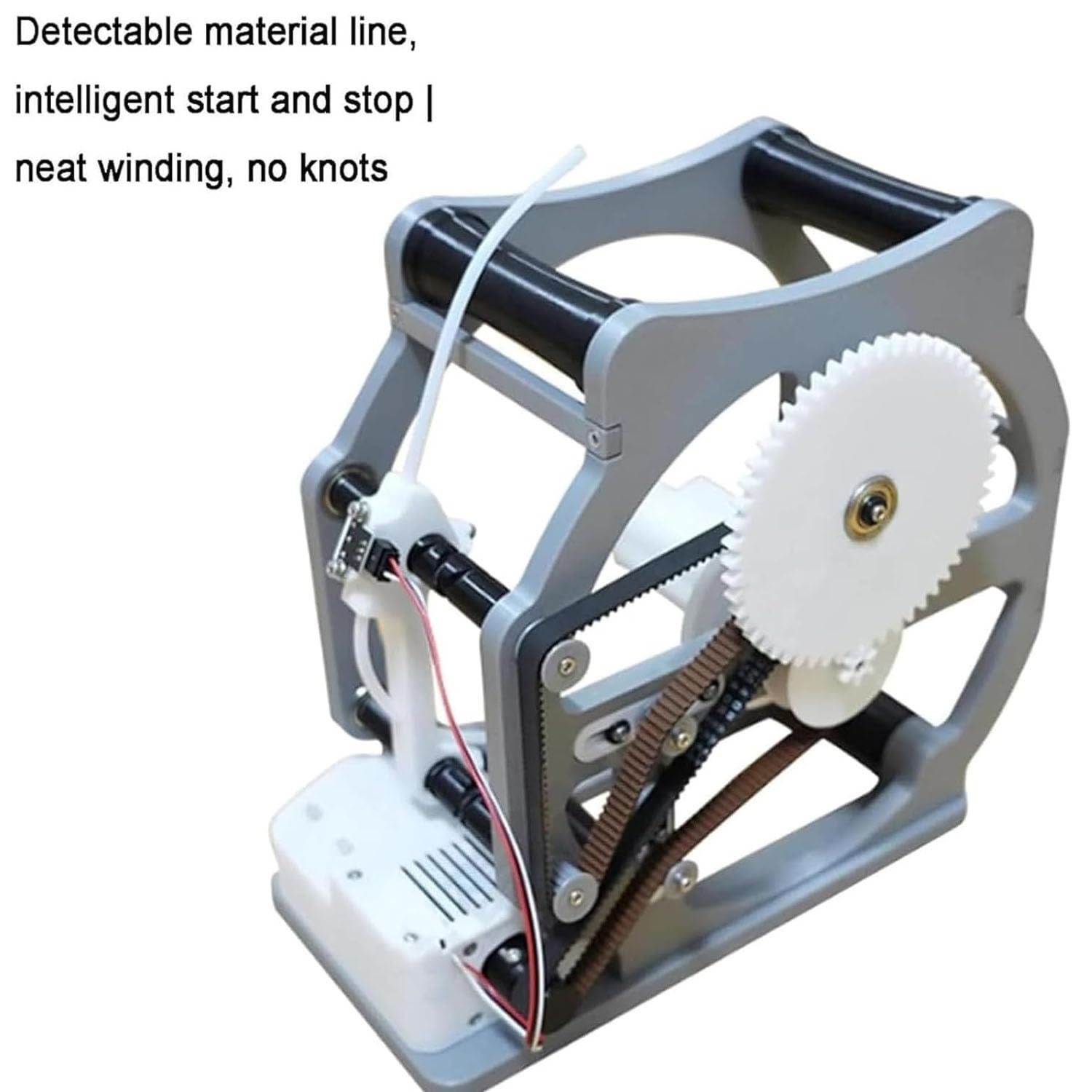 Respooler filamentu do drukowania 3D, automatyczny repooler z czujnikiem wykrywania materiałów eksploatacyjnych, starannie nawinięty, bez plątania, do filamentów do drukarki 3D, drutu spawalniczego i