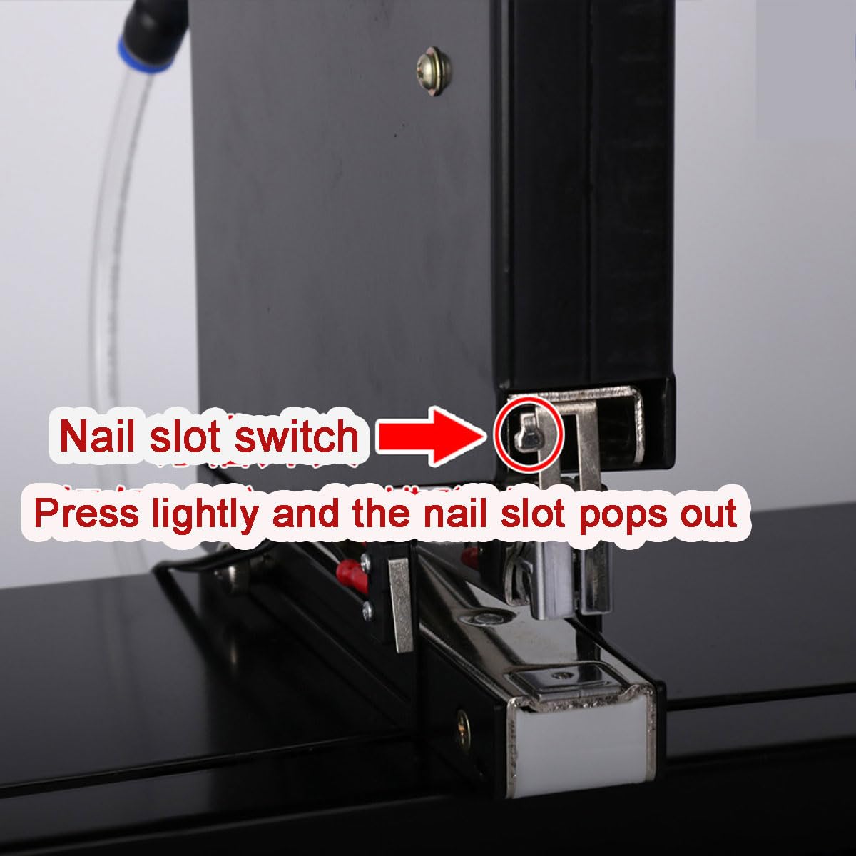 CNC Pneumatischer Hefter, Dual Head Rapid Bindemaschine 35 Blatt Kapazität mit Zähler & Nagelschlitz für Druckhäuser Büros