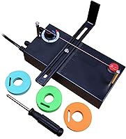 FIRElood DRQG50-A Electric Heat Ribbon Cutter - Portable Thermal Cutter for Ribbons, Ropes, Nylon with Adjustable Temp 100-700°C & Fan