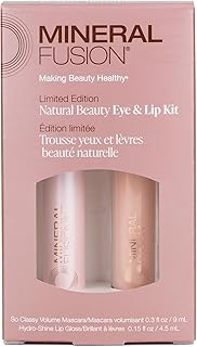 Mineral Fusion Brillo de labios + kit de maqu...