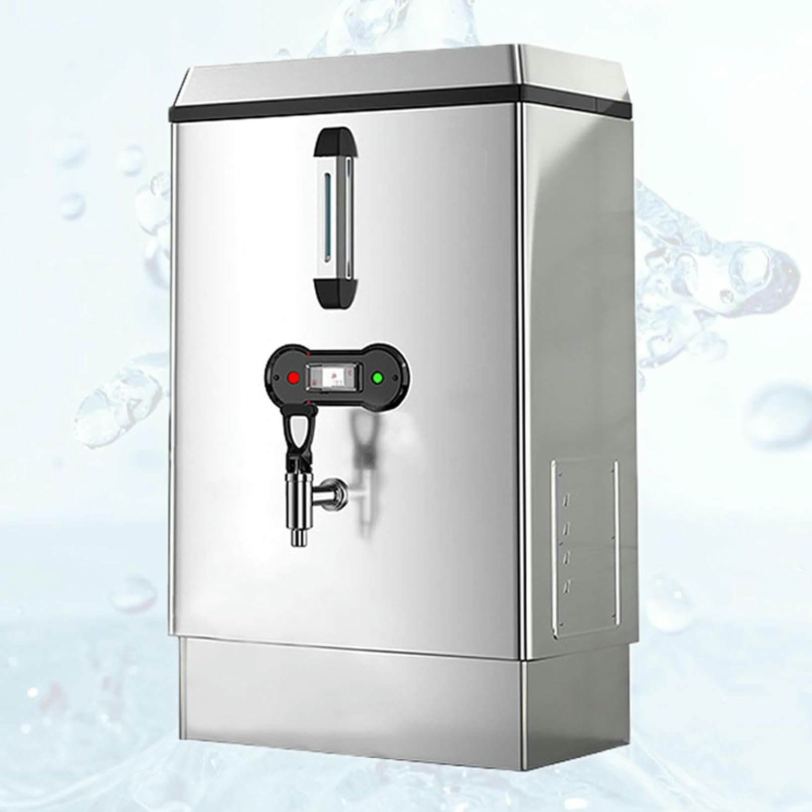 Dispensador de agua caliente de acero inoxidable de 40 l/h para oficina y cafetería