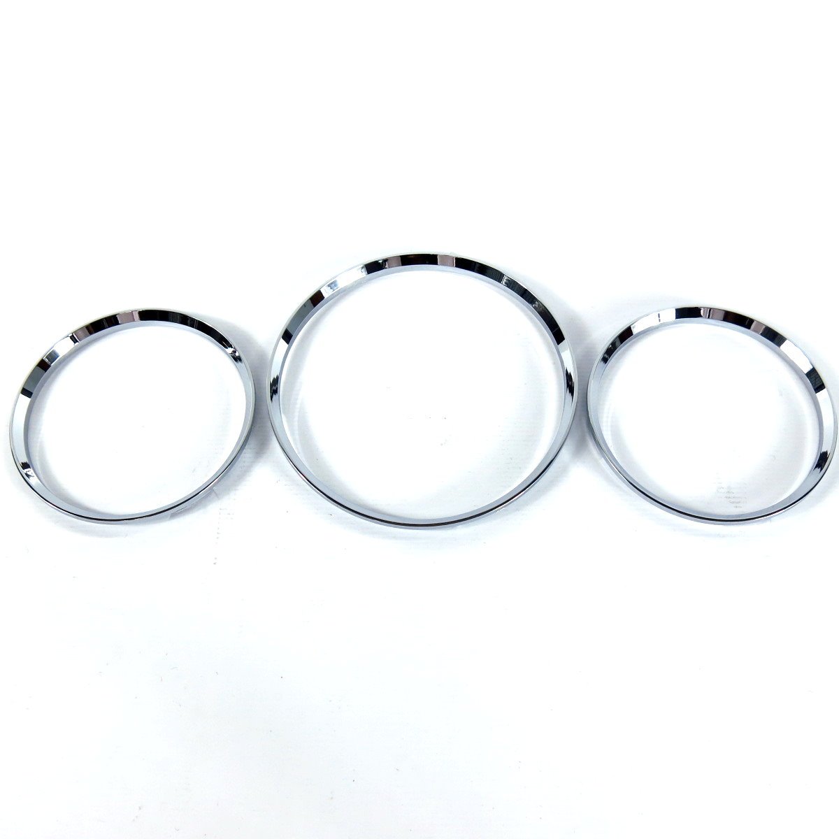 BAR Autotech for Mercedes Benz W163 ML Chrome Gauge Ring Cluster Dashboard Rim
