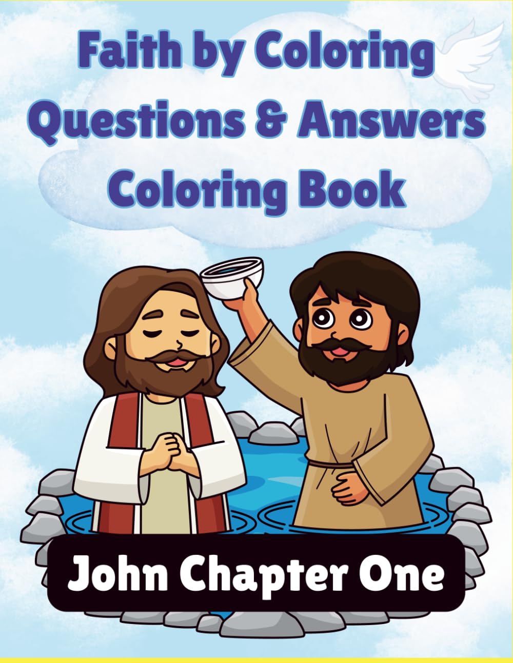 Gospel of John Chapter 1 Questions & Answers Coloring Book