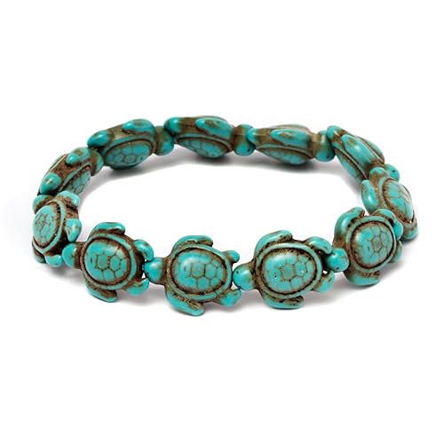 Turquoise Handmade Sea Turtles Bracelet - Great Gift Idea for