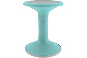 Motion Stool for Kids: Active Classroom Seating in Turquoise (16" SPG-NUS400-TR-SO)