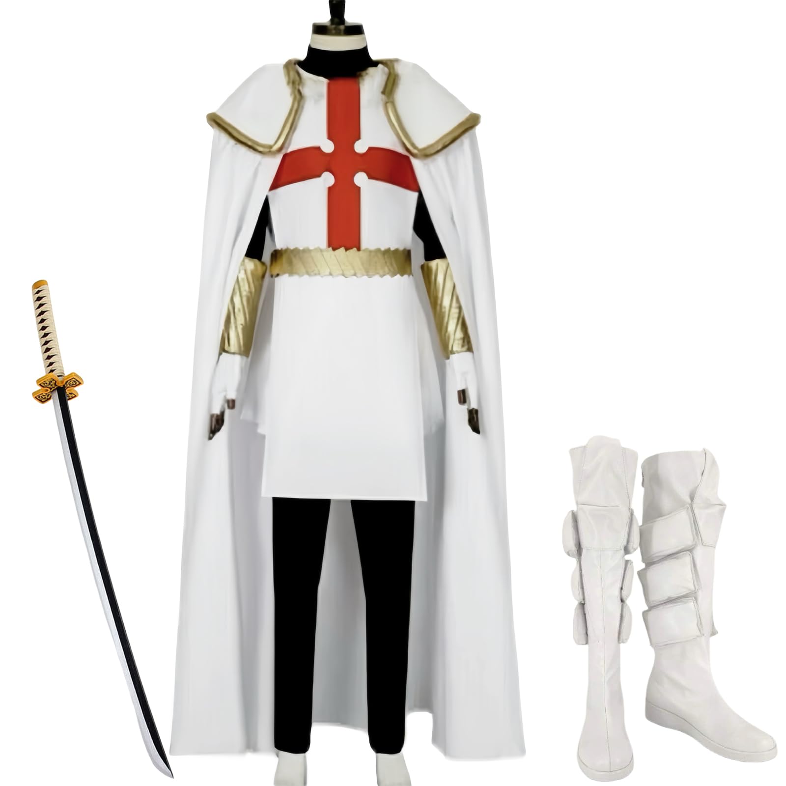 炎炎ノ消防隊　象日下部　コスプレ Amazon.co.jp: 炎炎ノ消防隊 象日下部 コスプレ 衣装 【武器付き