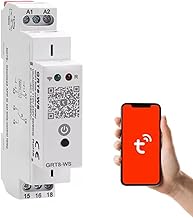 Jadeshay GRT8-WS WiFi Timing Switch 220v WiFi Timer WiFi Smart Home with Remote Control Compatible with TUYA, AC/DC110-240V