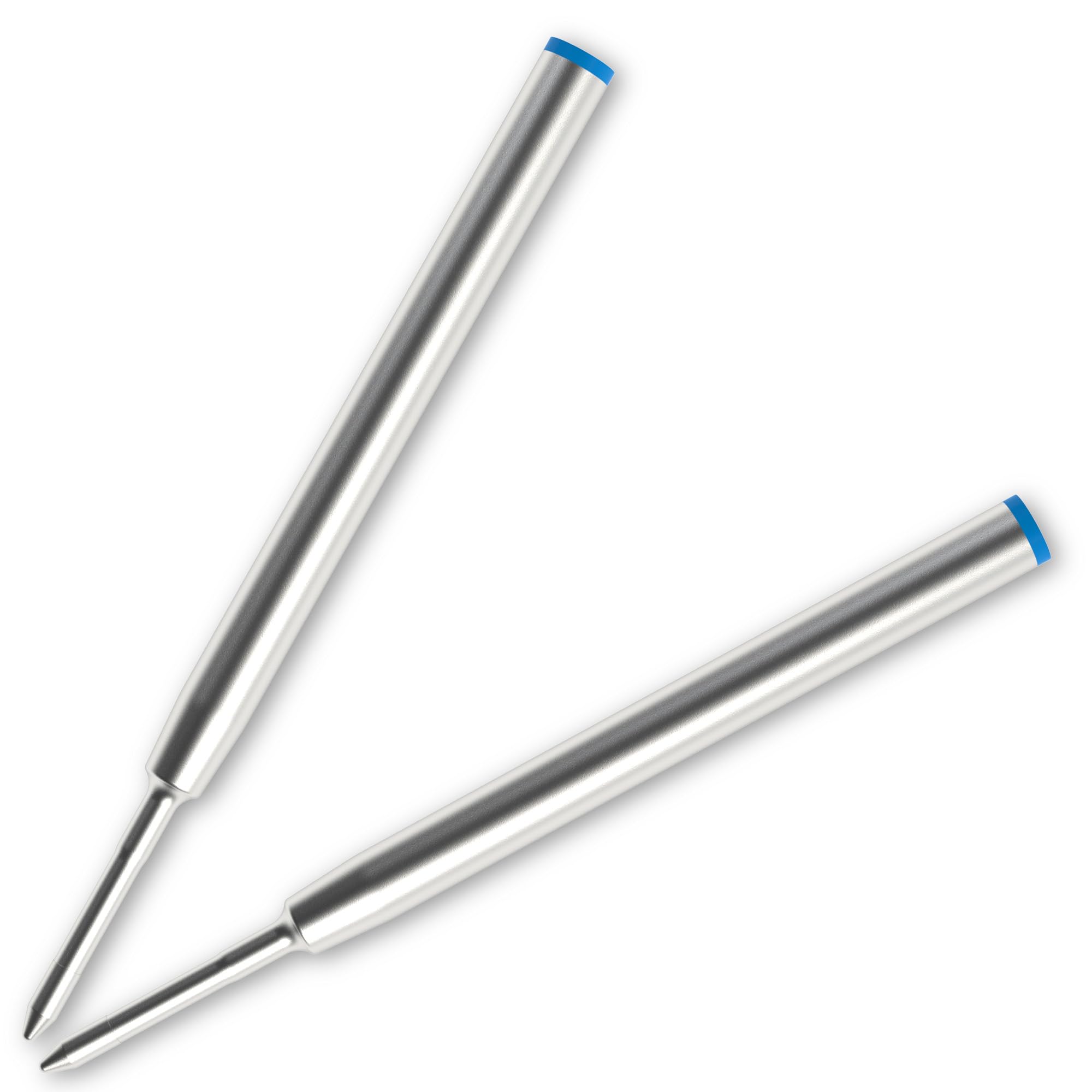 Ink Refills for Ball Point Stylus Pen - Replacement Ink Pen Refills for 3-in-1 Stylus Pen - 2-Pack Pen Ink Cartridges - Ink Pen Refills Black or Blue - Ballpoint Pen Refills - 2 Count