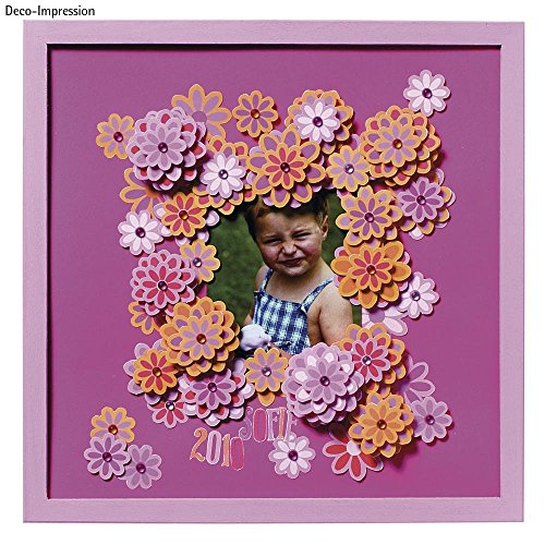 Rayher 3391000 3D-Klebeplättchen, 6,5 x 6,5 x 2 mm, Platte à 154 Klebepads, quadratisch, beidseitig klebend