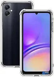 Capa Capinha Anti Impacto Compatível Samsung Galaxy A05 Case Antishock Transparente