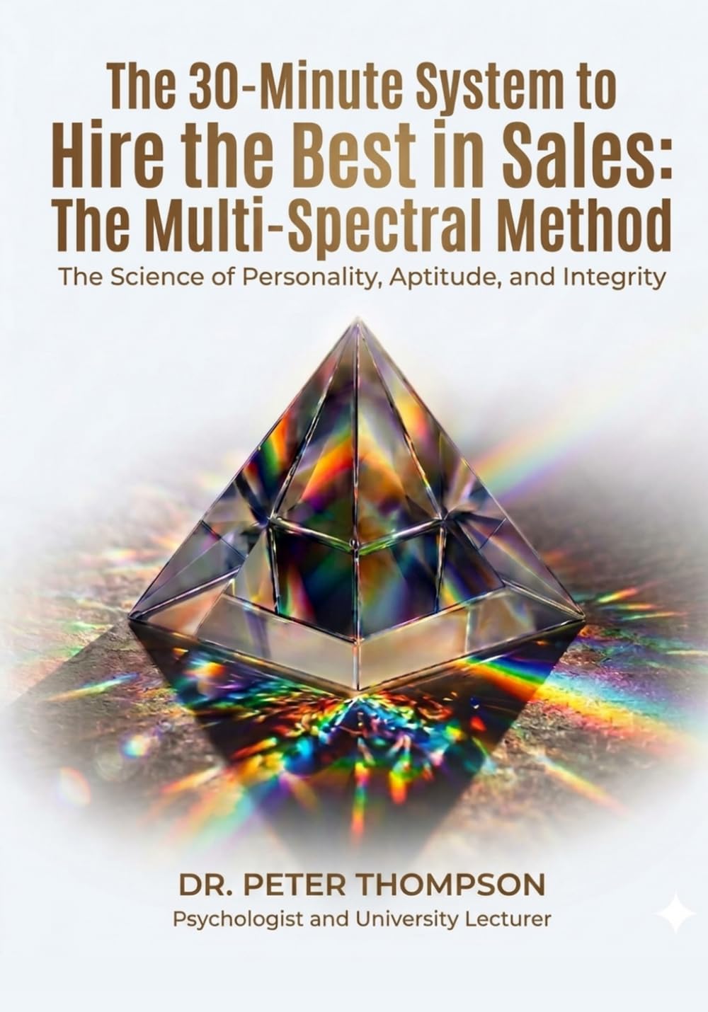 The 30-Minute System to Hire the Best in Sales: The Multi-Spectral Method: The Science of Personality, Aptitude and Integrity (The Multi-Spectral ... and Integrity to Hire the Best Employees)