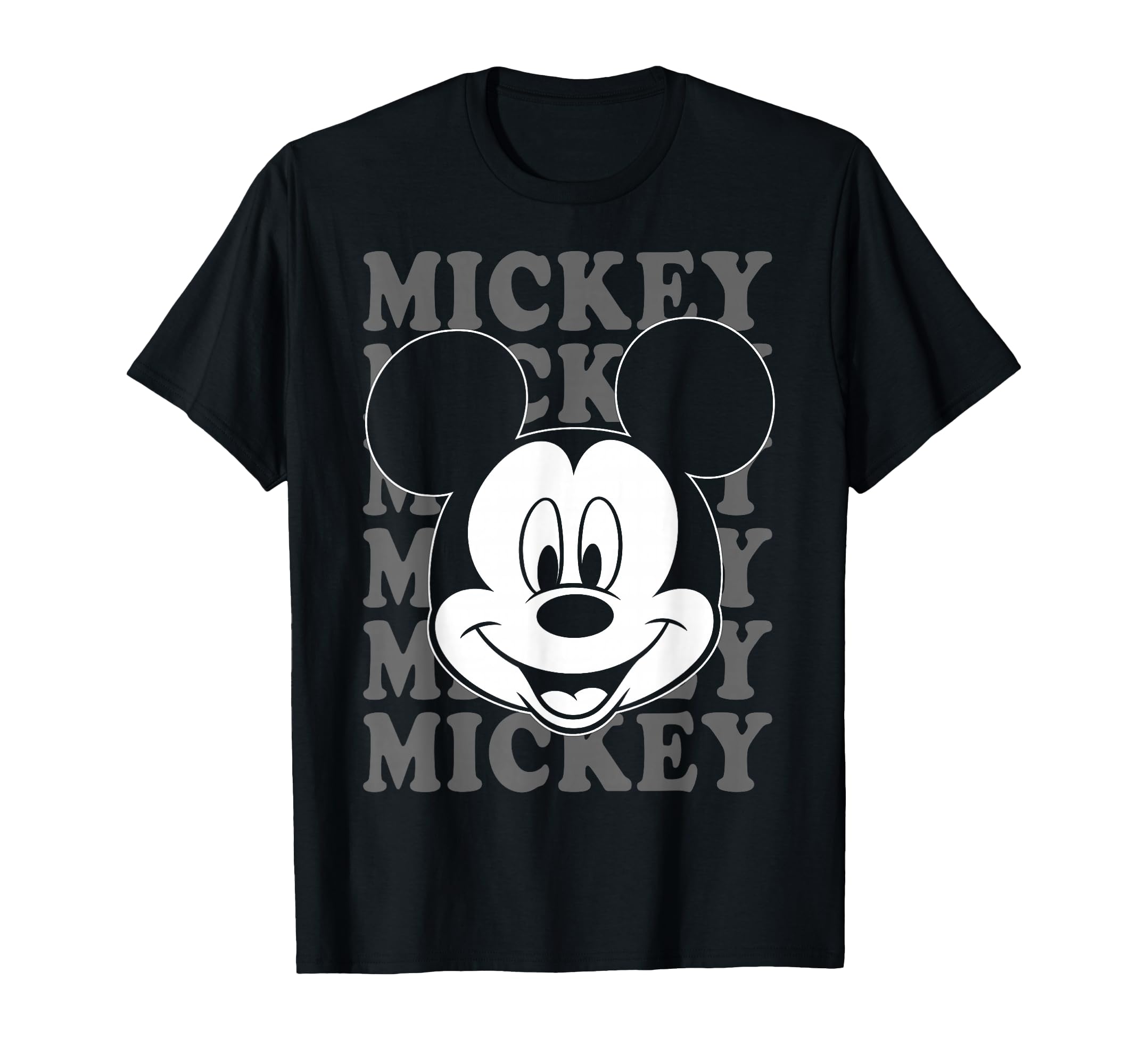 T-shirt Mickey Mouse Disney vintage haut mode coton col rond imprimé graphique