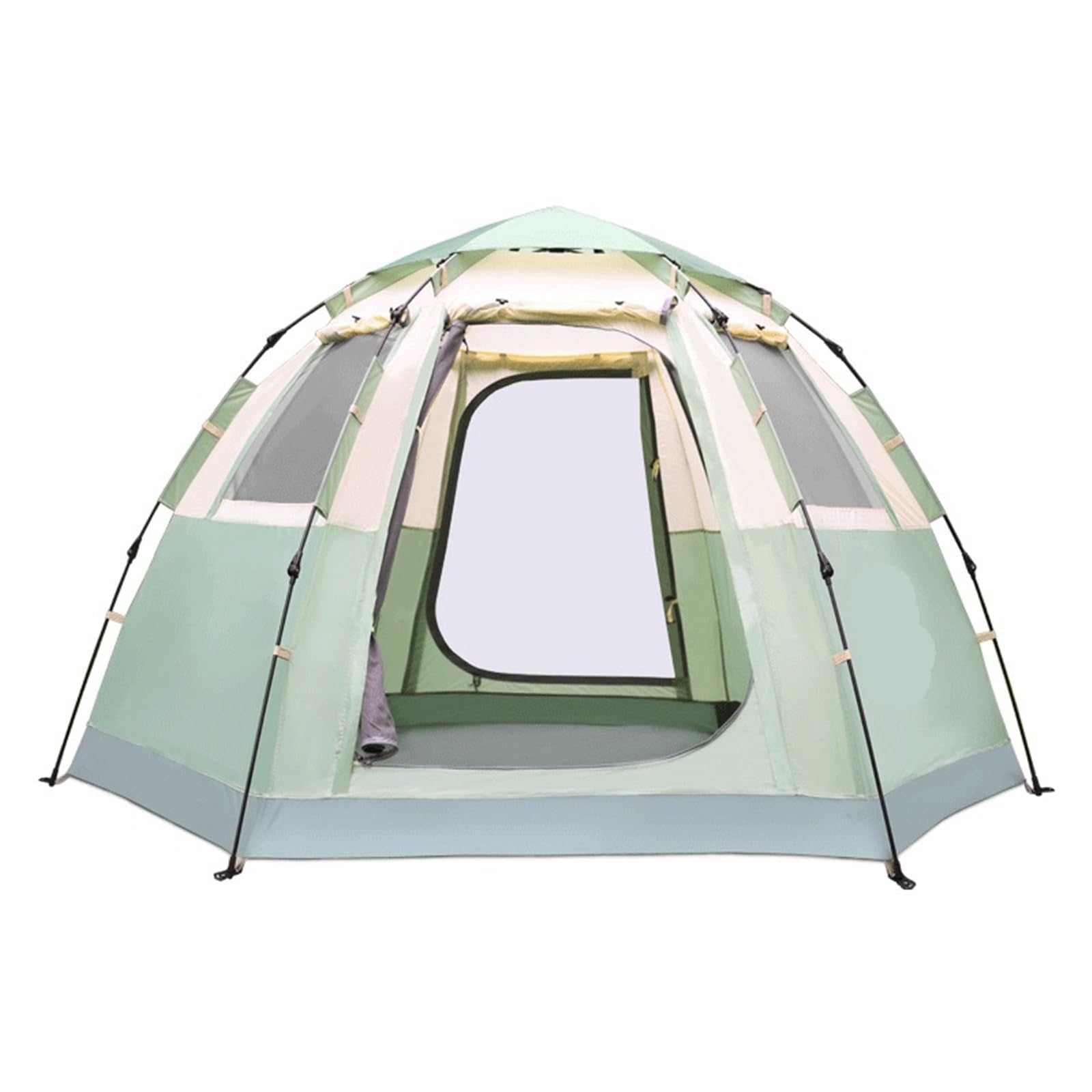 Carpa rectangular impermeable de camping y jardin para exteriores 8