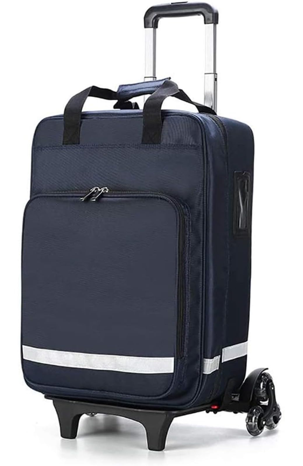 Mochila Medica Bolsa Emergencias Vacia, Carrito De Botiquín De Primeros Auxilios Bolsa de Emergencia para traumatismos, Adecuado para EMT, Paramédico, Visita Domiciliaria