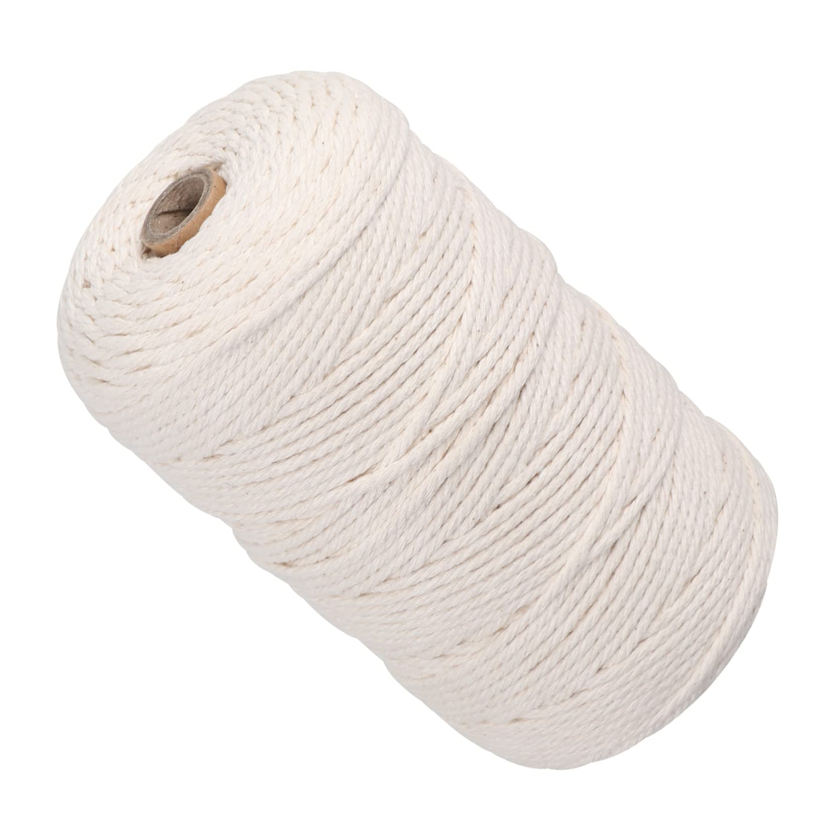 STOBOK 200m Corda Per Macrame Di Filo Naturale Per Decorazioni Fai Te Appendini Per Piante e Arazzi Perfetta Per Progetti Creativi e Decorazioni Boho