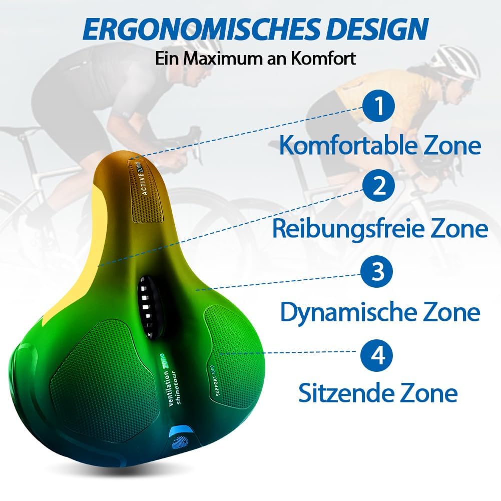 City Bike Uomo Sella Cloud Comfort Pro Memory Foam Ultra