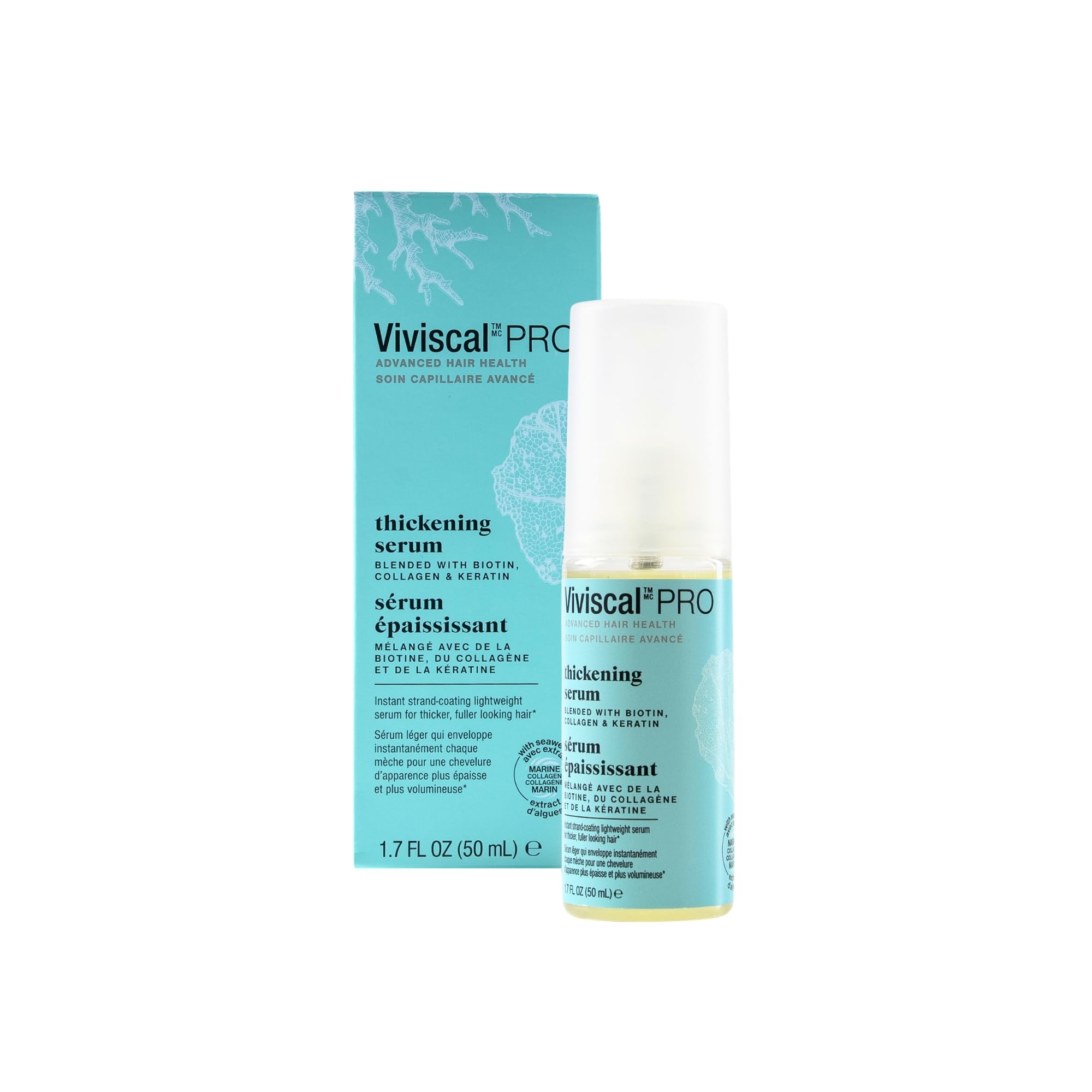 Professional Thin to Thick Elixir - Biotin, Collagen & Keratin - Botanical Scent - Non-Greasy - Unisex Adult