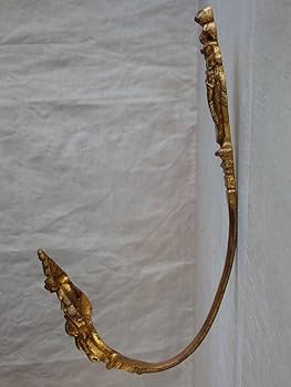 カーテンホルダー　フック　ブロカント　蚤の市　フランスアンティーク Amazon.co.jp: フランスアンティーク カーテンフック リボン