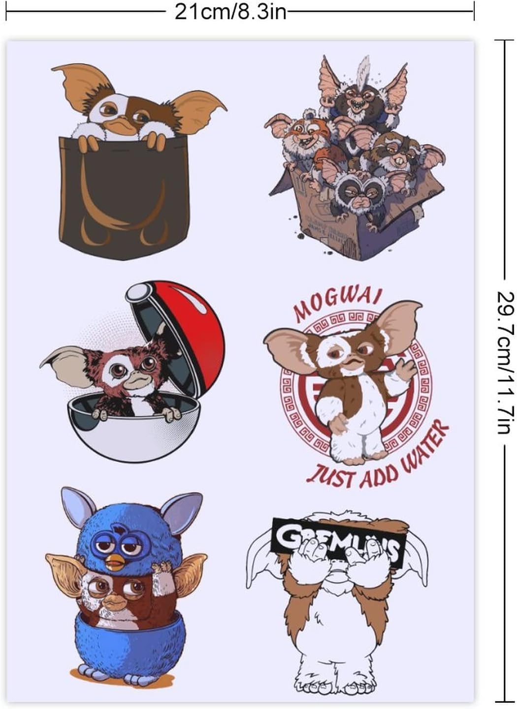 Amazon | グレムリン グレムリン ステッカーセット ステッカー