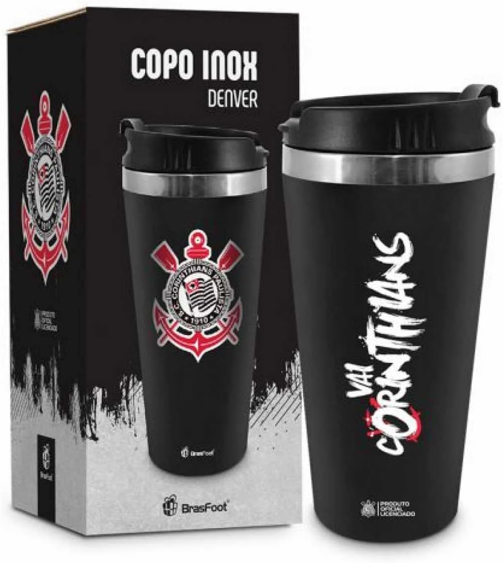 Copo Térmico Emborrachado Corinthians