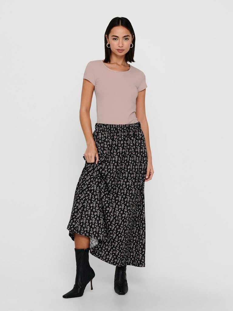 ONLY Damen Onllive Love S/S O-Neck Top JRS Blouse (1er Pack)