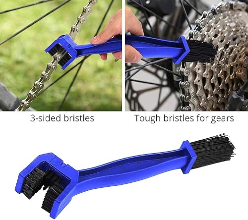 Miniatura 6 de Kit de herramientas de cadena de bicicleta, herramienta de cadena de bicicleta de 11 piezas con alicates de eslabones de bicicleta, divisor de