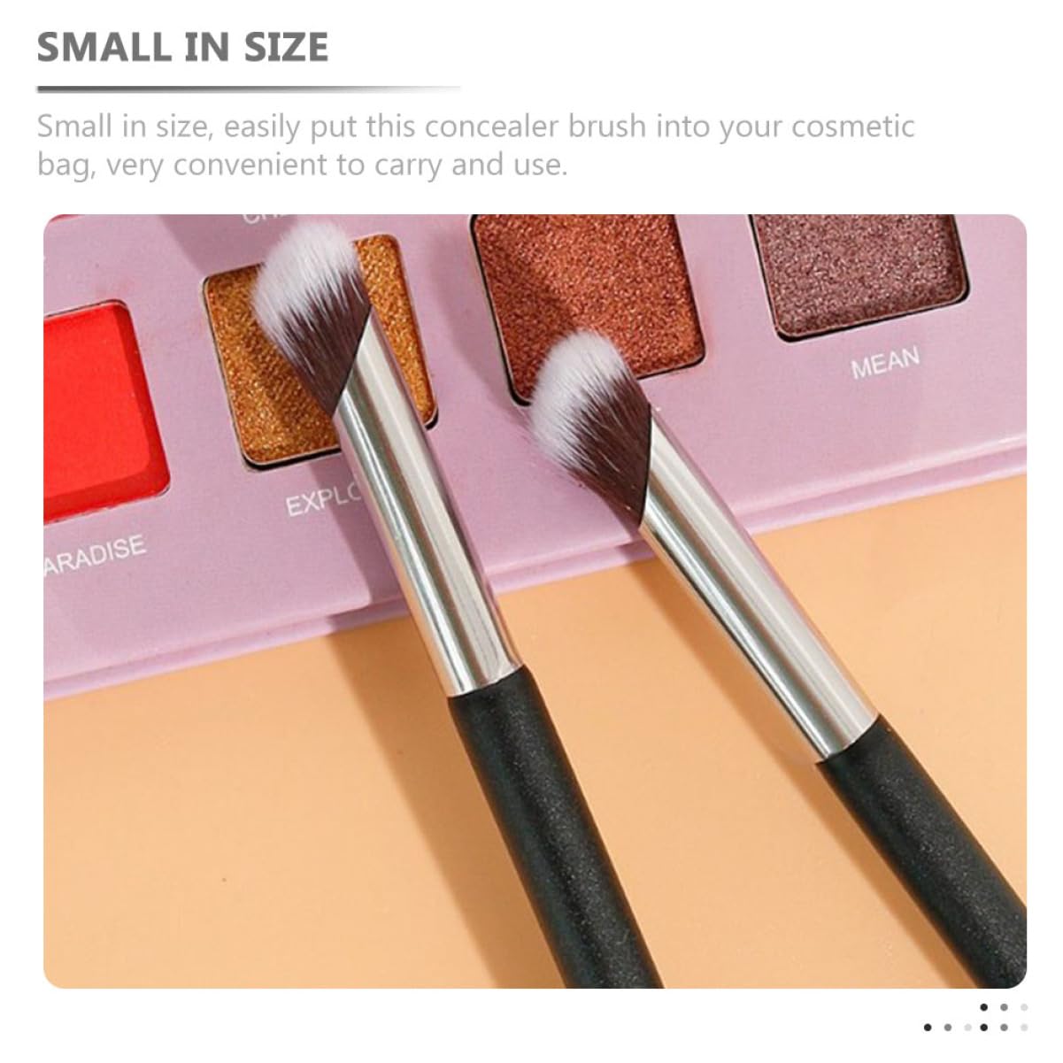 OHPHCALL Concealer Makeup Brush Eye Makeup Brush under Eye Small Size for Professionals