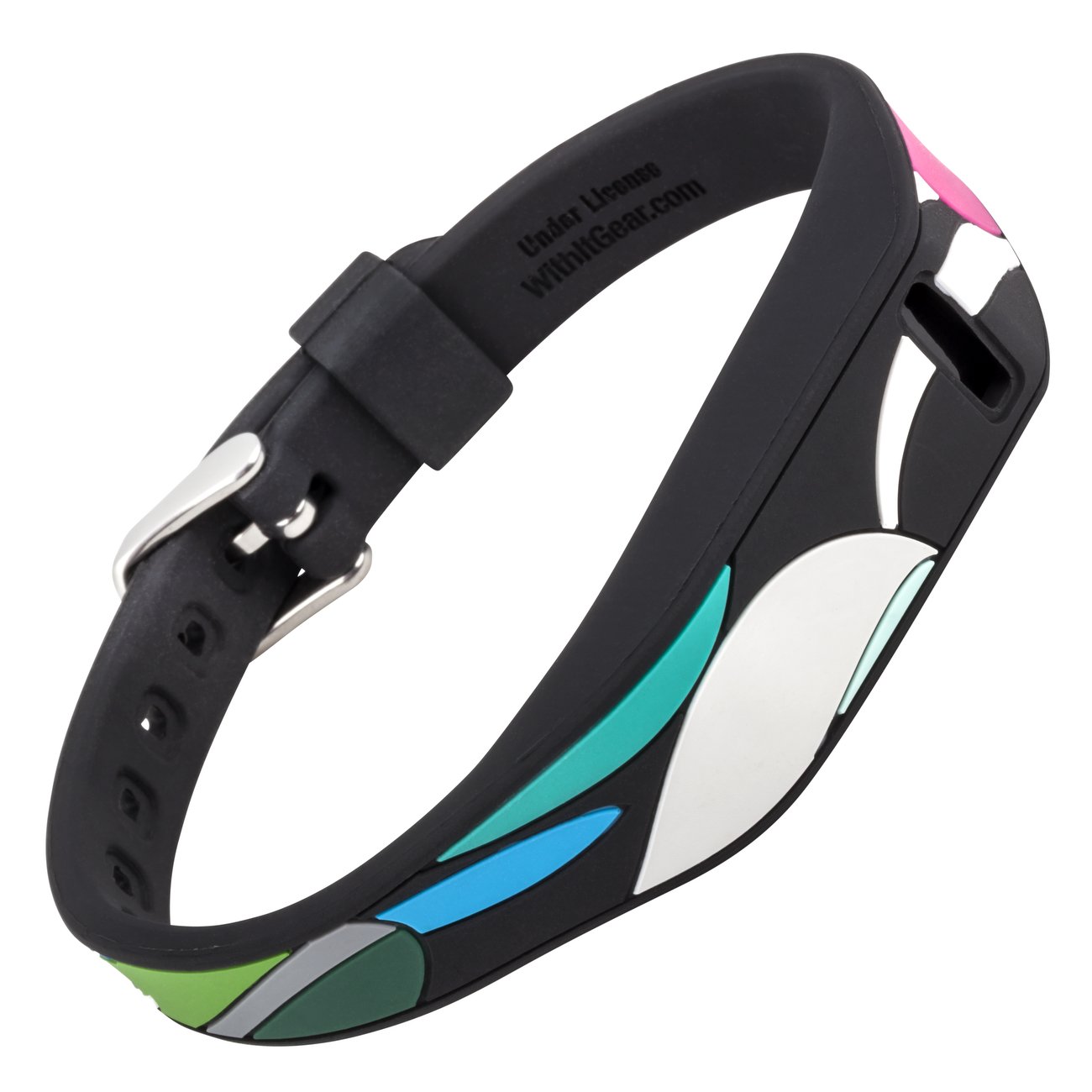 XO Your Sister Fitbit Flex Wristband - Fitbit Flex Replacement Band With Secure Chrome Watch Clasp, Unique Handcrafted 3D XO Your Sister Pattern Made from Premium Silicone, Fitbit Flex Color Bands, Fitbit Flex Accessory Band
