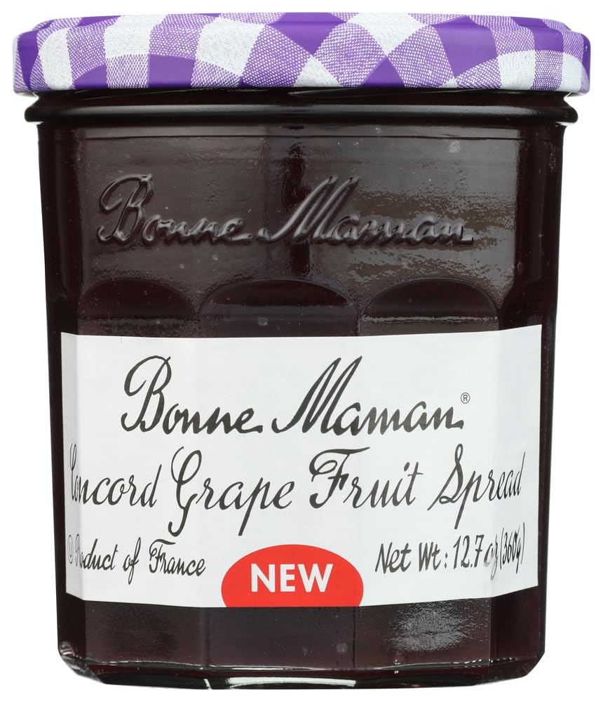 BONNE MAMAN Concord Grape Fruit spread, 12.7 OZ