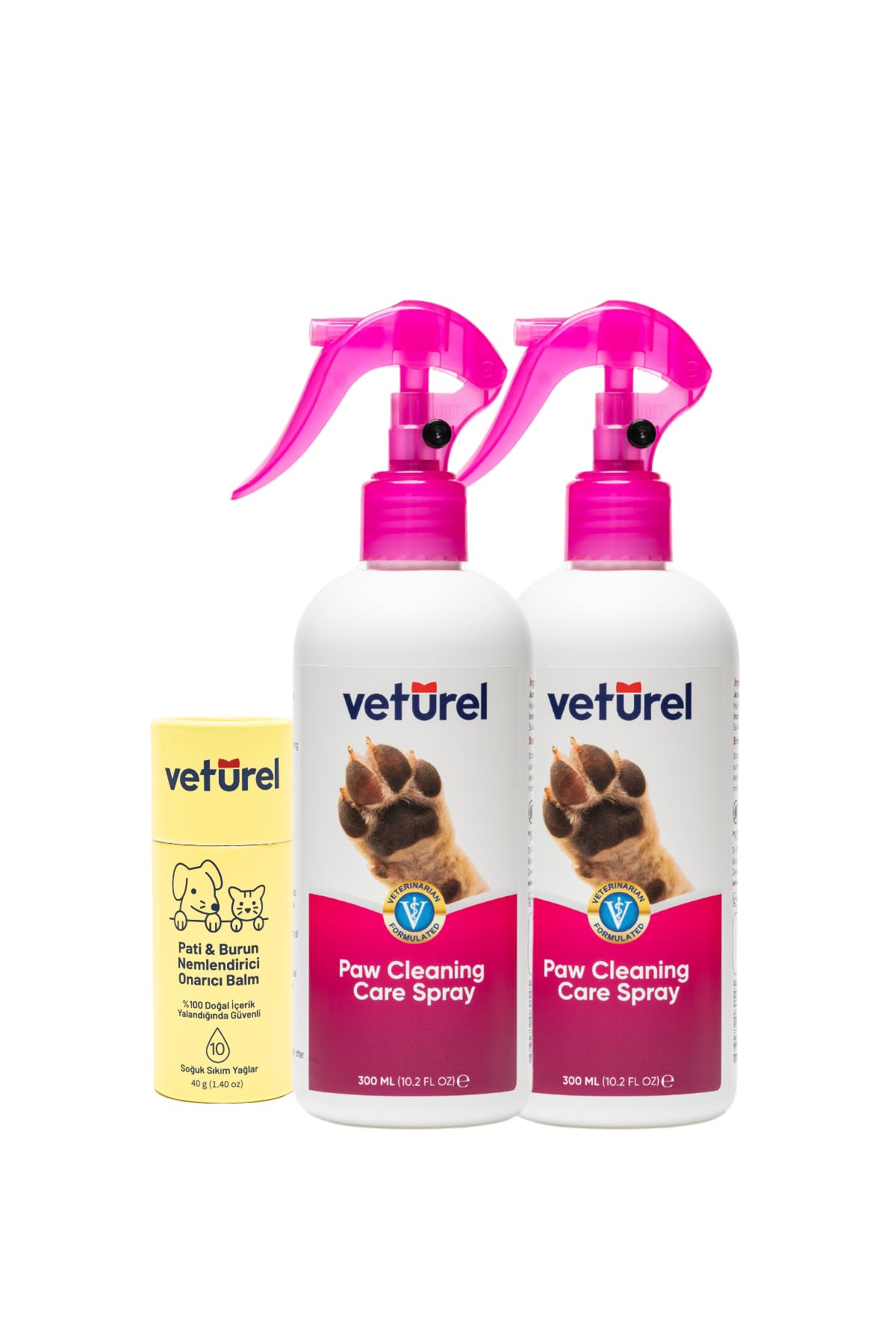 Veturel Köpek Pati Temizleme Köpek Ağız Kokusu Köpek Sağlık Pati Tüy Bakım 300ml - Ağız Ve Diş Bakım Spreyi